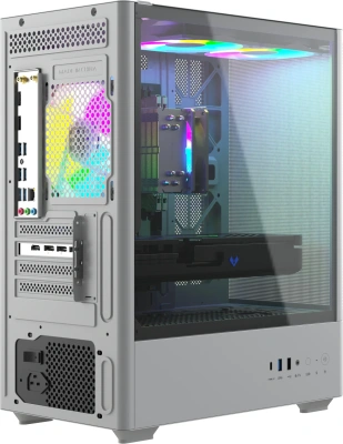 ПК Teclast G03 Ryzen 7 7700 (3.8) 32Gb SSD1Tb RTX5060TI 8Gb Windows 11 Pro GbitEth WiFi BT 500W белый (G03 770032G1T5060T8WKRU)