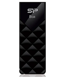 Флеш Диск Silicon Power 8Gb Ultima U03 SP008GBUF2U03V1K USB2.0 черный