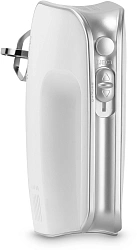 Миксер ручной Maxwell MW-1359 300Вт белый/серебристый