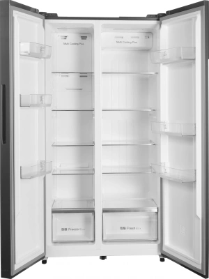 Холодильник Lex LSB530StGID 2-хкамерн. серый инвертер