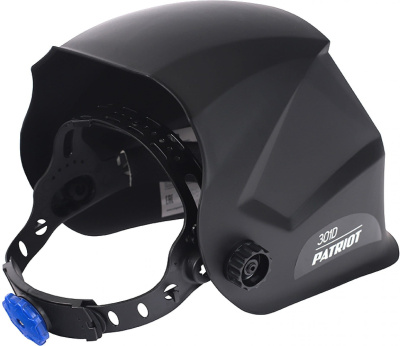 Маска сварщика Patriot 880502200 филь.:стекло см.экр.110x90мм черный