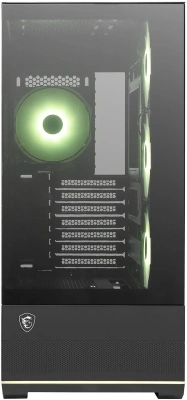 Корпус MSI MAG Pano 110R PZ черный без БП ATX 6x120mm 7x140mm 2xUSB3.0 1xUSB3.1 audio AirDuct bott PSU