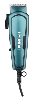 Машинка для стрижки Hyundai H-HC7171 черный/нефритовый 8Вт (насадок в компл:4шт)