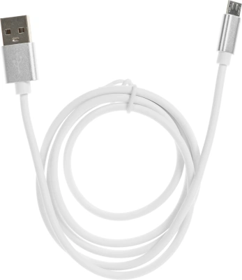Кабель Cactus CS-USB.A.USB.MICRO-1 USB (m)-micro USB (m) 1м белый блистер