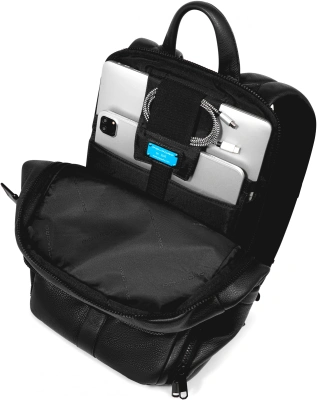 Рюкзак Piquadro Than CA6610S135/N черный кожа