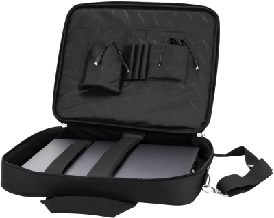 Сумка для ноутбука 15.6" Digma HC-212 черный/красный полиэстер (HC212BKR)