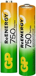 Аккумулятор GP 75AAAHCRGY-2CRCB2 AAA NiMH 750mAh (2шт)