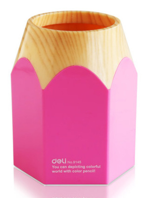 Подставка Deli E9145 для письменных принадлежностей ассорти пластик