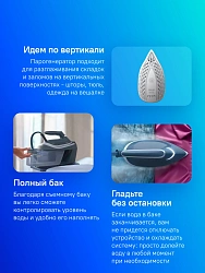 Парогенератор Philips PSG6042/20 2400Вт синий