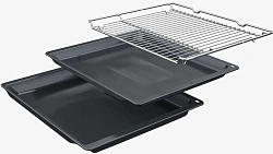 Духовой шкаф Электрический Bosch Serie 8 HMG776NB1 черный