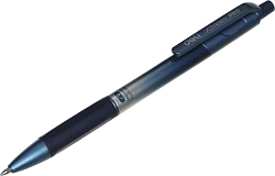 Ручка шариков. автоматическая Deli X-tream EQ11-BL синий мет./синий d=0.7мм син. черн. резин. манжета