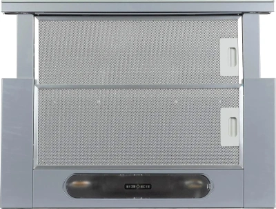 Вытяжка встраиваемая Jet Air Orion LX/GR/F/60/VT серый/стекло черное управление: кнопочное (1 мотор)