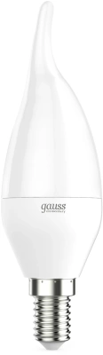 Лампа светодиодная Gauss Elementary 6Вт цок.:E14 свеча 220B св.свеч.бел.теп. (упак.:10шт) (34116)
