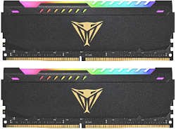 Память DDR4 2x32GB 3200MHz Patriot PVSR464G320C8K Viper Steel RGB RTL Gaming PC4-25600 CL18 DIMM 288-pin 1.35В dual rank с радиатором Ret