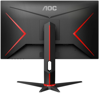 Монитор AOC 27" Q27G2S черный/красный IPS LED 16:9 HDMI матовая HAS Piv 1000:1 350cd 178гр/178гр 2560x1440 165Hz DP 2K 5.6кг