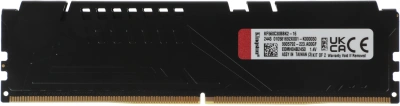 Память DDR5 2x8GB 6000MHz Kingston KF560C30BBK2-16 Fury Beast RTL Gaming PC5-48000 CL30 DIMM 288-pin 1.4В kit single rank с радиатором Ret