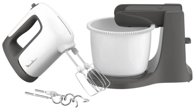 Миксер стационарный Moulinex HM464110 500Вт белый/черный