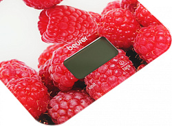 Весы кухонные электронные Beurer KS19 berry макс.вес:5кг рисунок