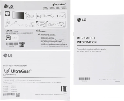 Монитор LG 27" UltraGear 27GS85Q-B черный IPS LED 16:9 HDMI матовая HAS 400cd 178гр/178гр 2560x1440 180Hz FreeSync DP 2K USB 6.2кг