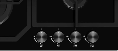 Газовая варочная поверхность Lex GVG 640-1 BBL черный