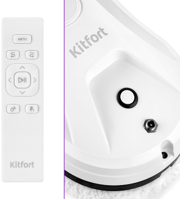 Мойщик окон Kitfort КТ-5181 пит.:от сети белый/черный