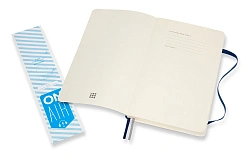 Блокнот Moleskine CLASSIC SOFT EXPENDED QP618EXPB20 Large 130х210мм 400стр. нелинованный мягкая обложка синий сапфир