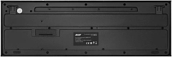 Клавиатура + мышь Acer OKR120 клав:черный мышь:черный USB беспроводная Multimedia (ZL.KBDEE.007)