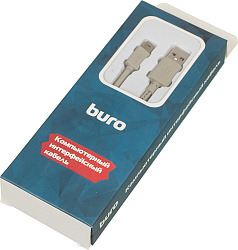 Кабель Buro BHP RET USB_MINI18 USB A (m)-mini USB B (m) 1.8м серый