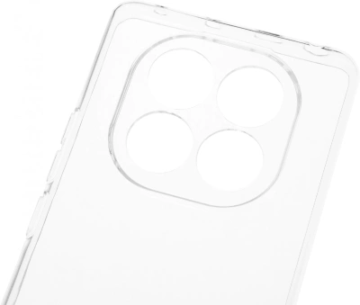 Чехол (клип-кейс) BoraSCO для Xiaomi Redmi Note 14 Pro 4G Silicone Case прозрачный (74847)