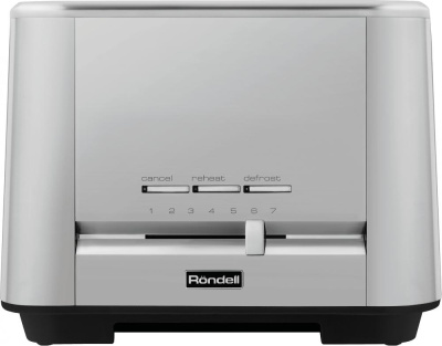 Тостер Rondell RDE-1200 1000Вт серебристый