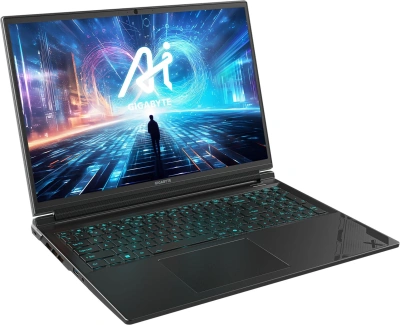 Ноутбук Gigabyte G6X Core i7 13650HX 16Gb SSD1Tb NVIDIA GeForce RTX4060 8Gb 16" IPS FHD+ (1920x1200) FreeDOS grey WiFi BT Cam (9KG-43KZ854SD)