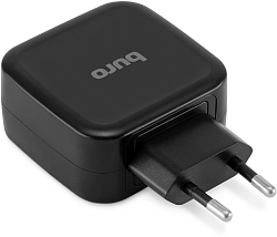Сетевое зар./устр. Buro TJ-286B Smart 25W 5A 4xUSB универсальное черный (TJ-286B)