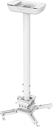 Кронштейн для проектора Cactus CS-PROF031L-WT белый макс.35кг потолочный поворот и наклон