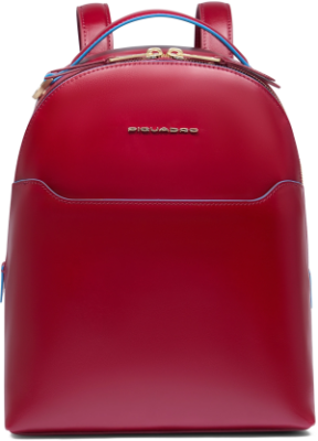 Рюкзак женский Piquadro Blue Square CA6677B2/R красный кожа