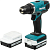 Дрель-шуруповерт Makita DF347DWE аккум. патрон:быстрозажимной (кейс в комплекте)