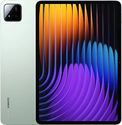 Планшет Xiaomi Pad 7 2410CRPCG 7+ Gen 3 (2.8) 8C RAM8Gb ROM256Gb 11.16" IPS 3200x2136 Android 15 зеленый 13Mpix 8Mpix BT WiFi 8850mAh