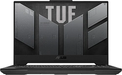 Ноутбук Asus TUF Gaming F15 FX507VV-LP186 Core i7 13620H 16Gb SSD512Gb NVIDIA GeForce RTX4060 8Gb 15.6" IPS FHD (1920x1080) без ОС grey WiFi BT Cam (90NR0BV7-M00PA0)