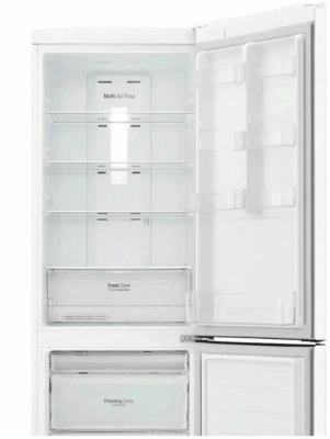 Холодильник LG GA-B419SQGL 2-хкамерн. белый мат. инвертер