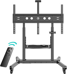 Стойка для телевизора Onkron TS1991 eLift черный 50"-100" макс.120кг напольный наклон