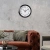 Часы настенные аналоговые Бюрократ WallC-R78PN D29см черный (WALLC-R78PN29/BLACK)