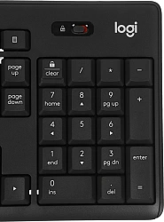 Клавиатура + мышь Logitech MK370 клав:черный мышь:черный/черный USB беспроводная BT Multimedia (920-012082)