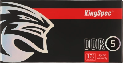 Память DDR5 32GB 5200MHz Kingspec KS5200D5N11032G RTL PC5-41600 CL40 SO-DIMM 288-pin 1.1В single rank Ret