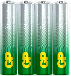 Батарея GP Super 24AA21RA-2CRS4 AAA (4шт) спайка
