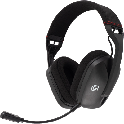 Наушники с микрофоном Оклик HS-L750G черный 1.5м накладные BT оголовье (2007557)