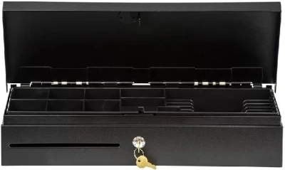 Ящик денеж. Атол 38714 FlipTop-B 14отдел. черный