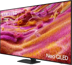 Телевизор QLED Samsung 75" QE75QN90FAUXRU Series 9 нержавеющая сталь 8K Ultra HD 120Hz DVB-T2 DVB-C DVB-S2 USB WiFi Smart TV