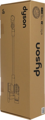 Пылесос Dyson V8 (SV25) 425Вт серый/никель