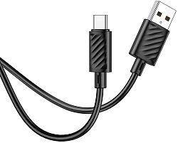 Кабель Hoco X88 Gratified X88 GRATIFIED TYPE-C USB (m)-USB Type-C (m) 1м черный