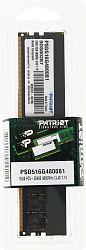 Память DDR5 16Gb 4800MHz Patriot PSD516G480081 Signature RTL PC5-38400 CL40 DIMM 288-pin 1.1В single rank Ret