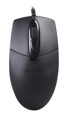 Мышь A4Tech OP-720 черный оптическая 1200dpi USB 3but (OP-720 USB (BLACK))